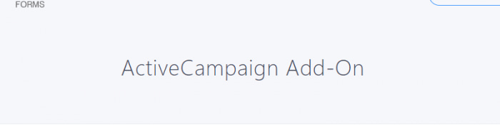 Formidable ActiveCampaign