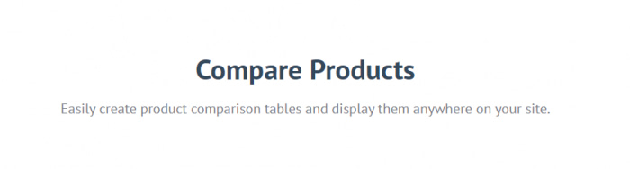 Easy Digital Downloads Compare Products