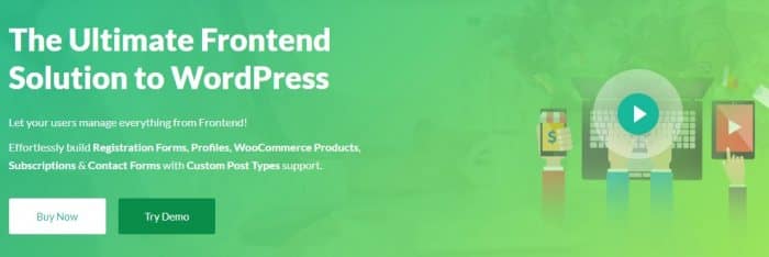 WeDevs: WP User Frontend