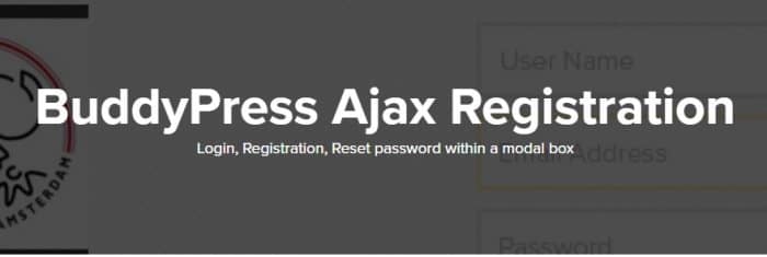 BuddyPress Ajax Registration