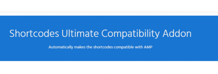 Shortcodes Ultimate for AMP