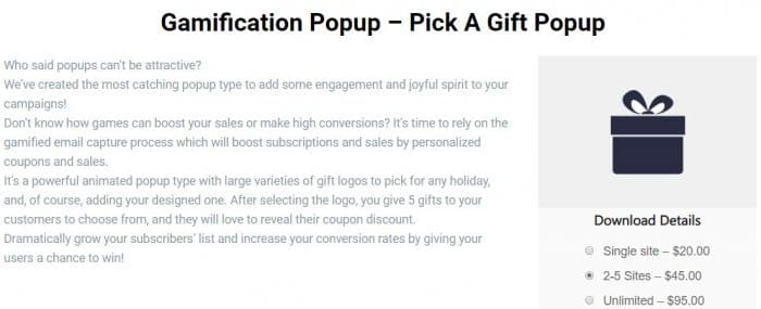 Popup Builder Gamification