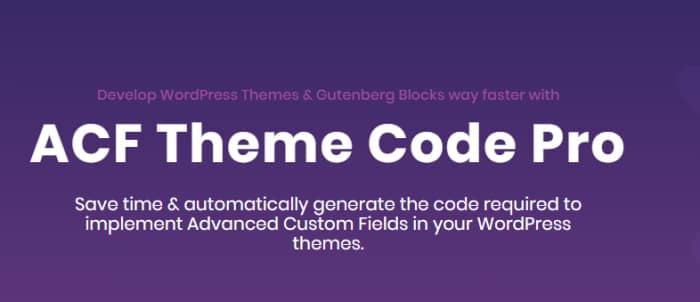 Advanced Custom Fields: Theme
