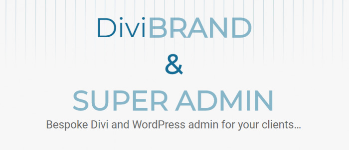 Divi Brand & Super Admin