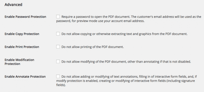 WooCommerce PDF Watermark