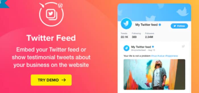 Elfsight Twitter Feed