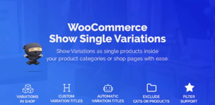 WooCommerce Variations as Single