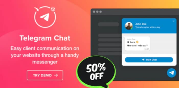 WordPress Telegram Chat Plugin