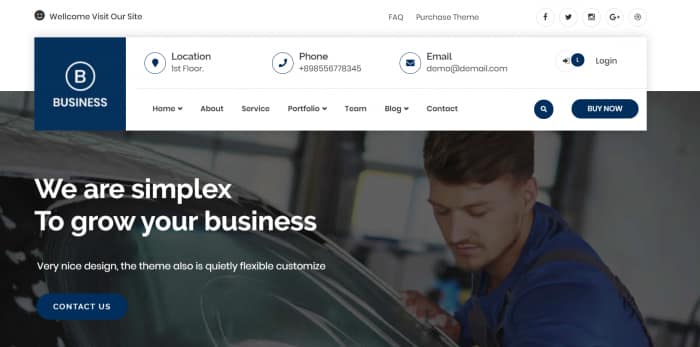 Bravvo - Corporate Responsive WordPress
