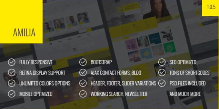 Amilia - Responsive Multi-Purpose