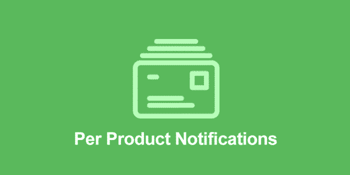 Easy Digital Downloads Per Product Notifications Addon