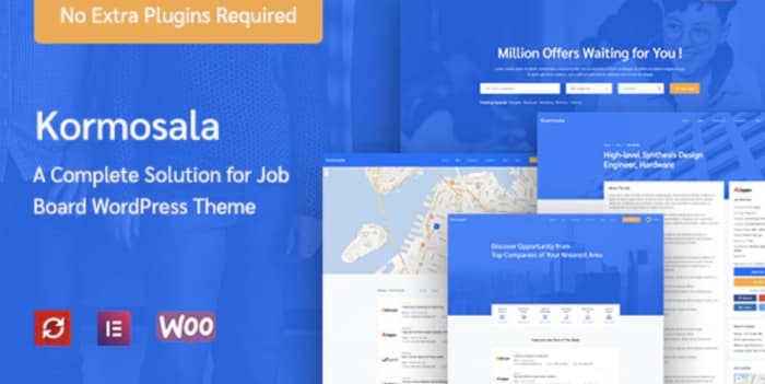 Kormosala - Job Board WordPress
