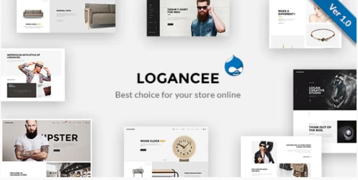 Logancee - Multipurpose Responsive Drupal