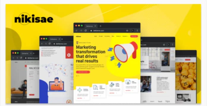 Nikisae - Digital Marketing Agency HTML Template