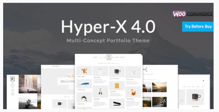 HyperX - Responsive Wordpress Portfolio Theme
