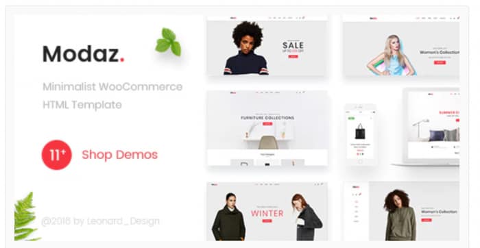 Modaz - Minimalist eCommerce HTML