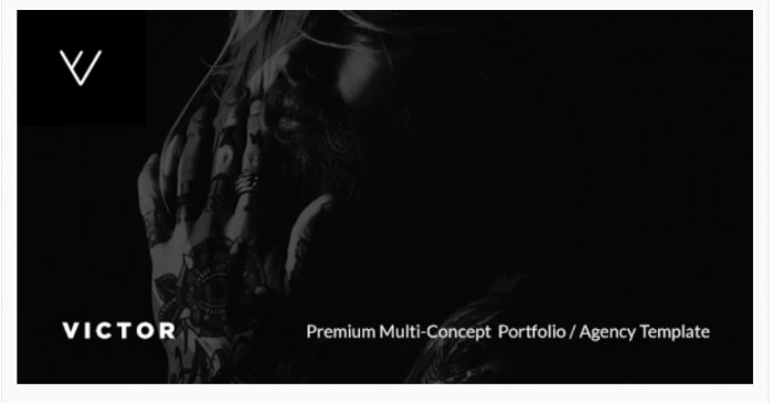 VICTOR - Premium Creative Portfolio