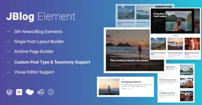 JBlog Elements - Elementor &