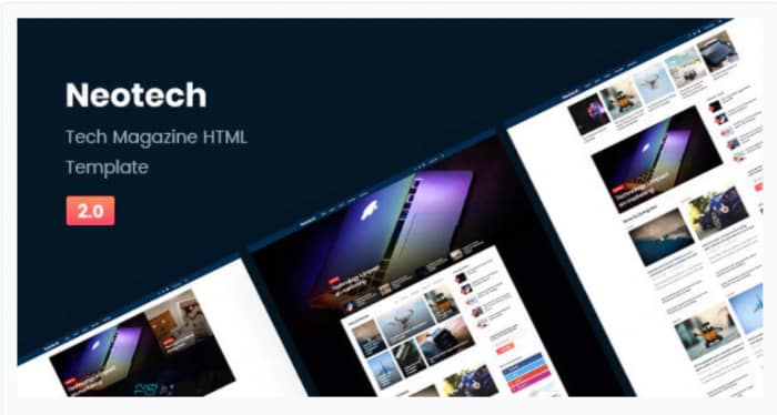 Neotech - Tech Magazine HTML Template