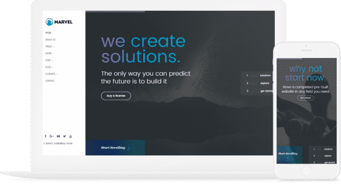 VisualModo Marvel WordPress Theme