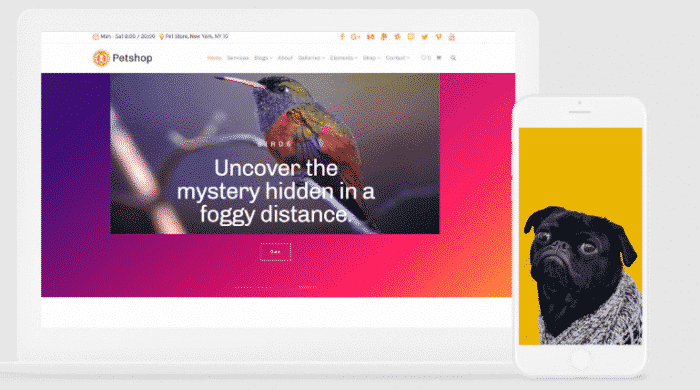 VisualModo Petshop WordPress Theme