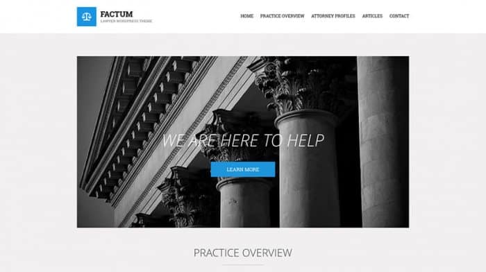CSSIgniter Factum WordPress Theme