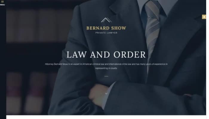Lawyer Joomla Template