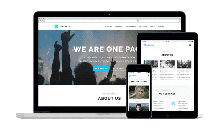 FameThemes OnePress WordPress Theme