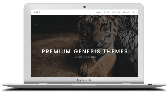 ZigZagPress Dune WordPress Theme