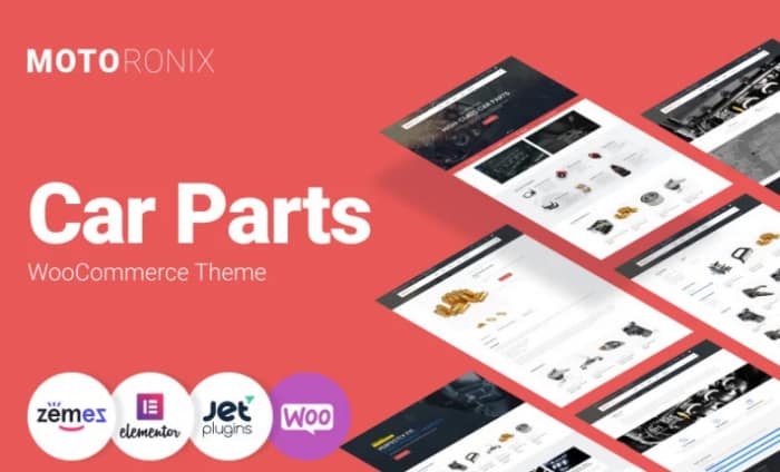 Motoronix - Car Parts WooCommerce