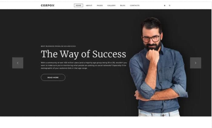 Copron - Financial Advisor Multipage Corporate Joomla Template