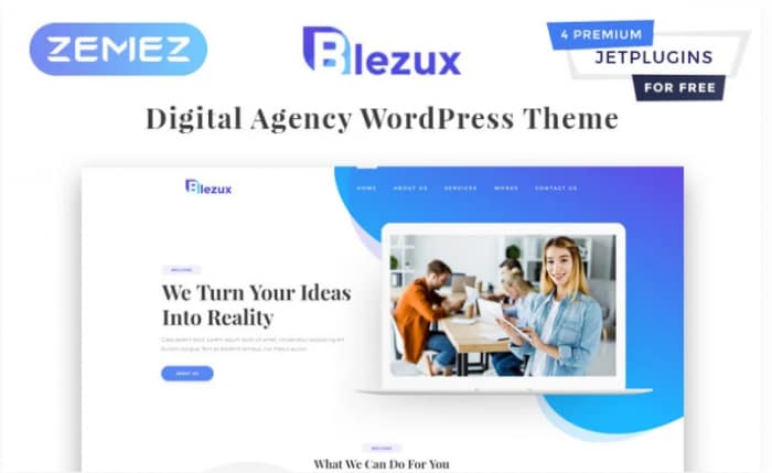 Blezux - Digital Multipurpose Modern
