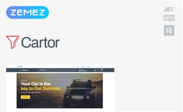 Cartor - Auto Accessories ECommerce