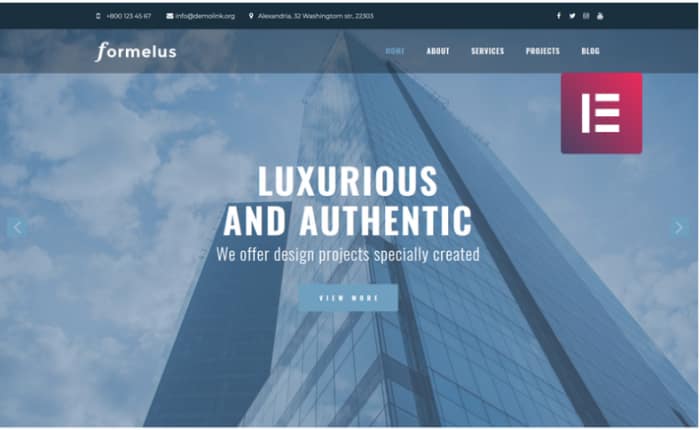 Formelus - Architecture Multipurpose Modern