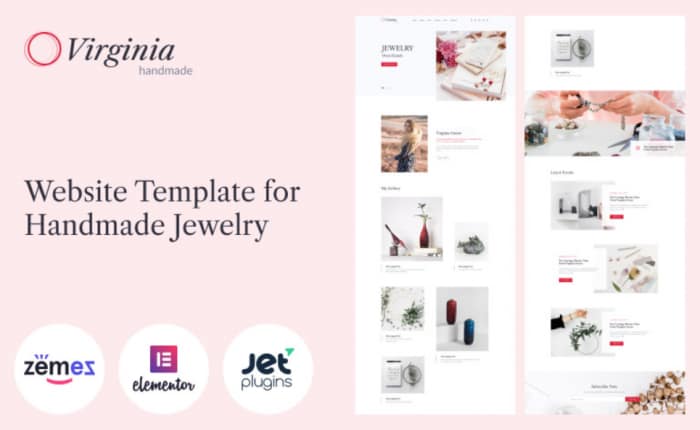 Virginia - Website Template for
