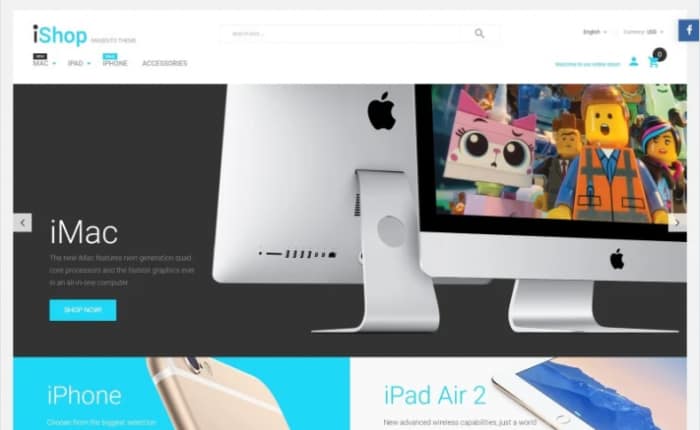 iShop - Electronic Devices Magento Theme