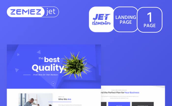 Jamicore - Business Jet Elementor