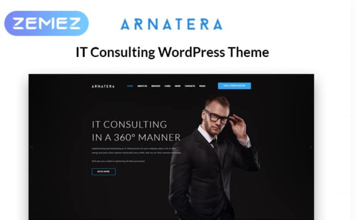 Arnatera - IT Consulting Responsive