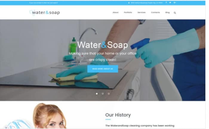 Water And Soap - Cleaning