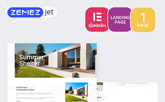 Cottager - Luxury Real Estate Elementor Template