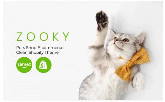 Zooky - Pets Shop E-commerce Clean Shopify Theme