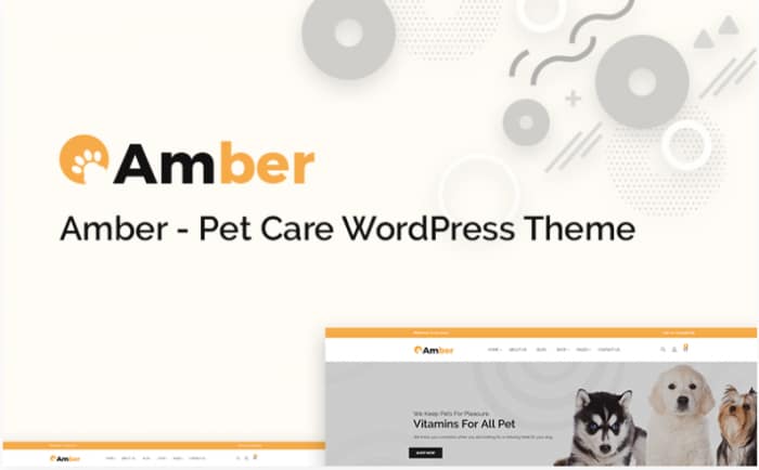 Amber Pet Care WooCommerce