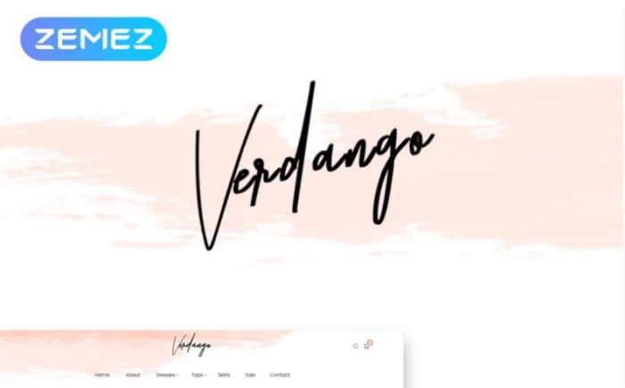 Verdango - Fashion Store Elementor