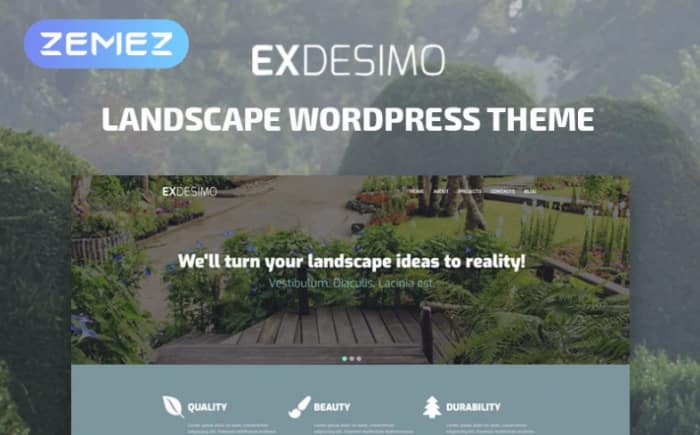 Exdesimo - Landscape Multipurpose Modern