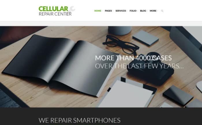 Cellular Repair Center WordPress