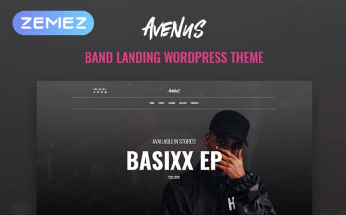 Avenus - Music One Page