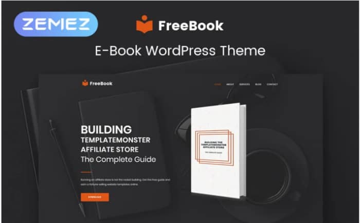 FreeBook - Ebooks Multipurpose Modern