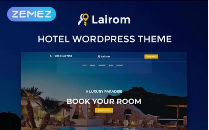 Lairom - Hotel Multipurpose Modern