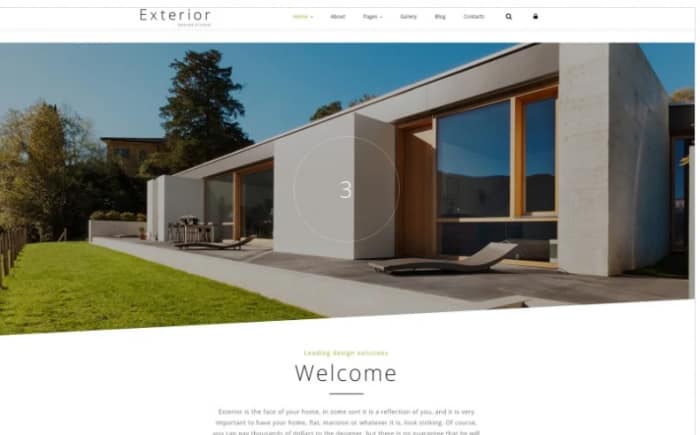 Exterior Design Studio Joomla Template