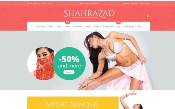 Sports Store Responsive Magento Theme